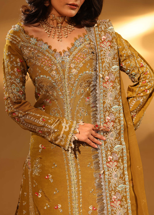 Mustard Charm - Silk Edit by Aylin at #VogueClothingStudio