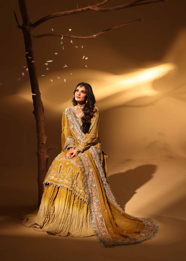 Mustard Charm - Silk Edit by Aylin at #VogueClothingStudio