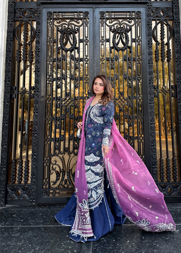 Sapphire Dusk - Silk Edit by Aylin at #VogueClothingStudio