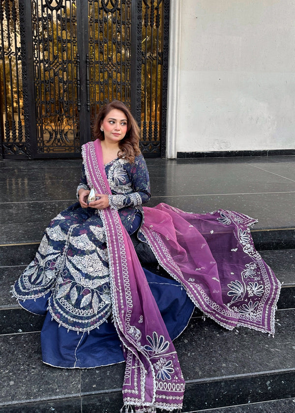 Sapphire Dusk - Silk Edit by Aylin at #VogueClothingStudio