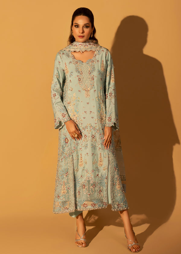 Blue Mist - Silk Edit by Aylin at #VogueClothingStudio