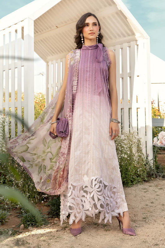 3 Piece Stitched Printed Lawn Suit | MPT-2506-B