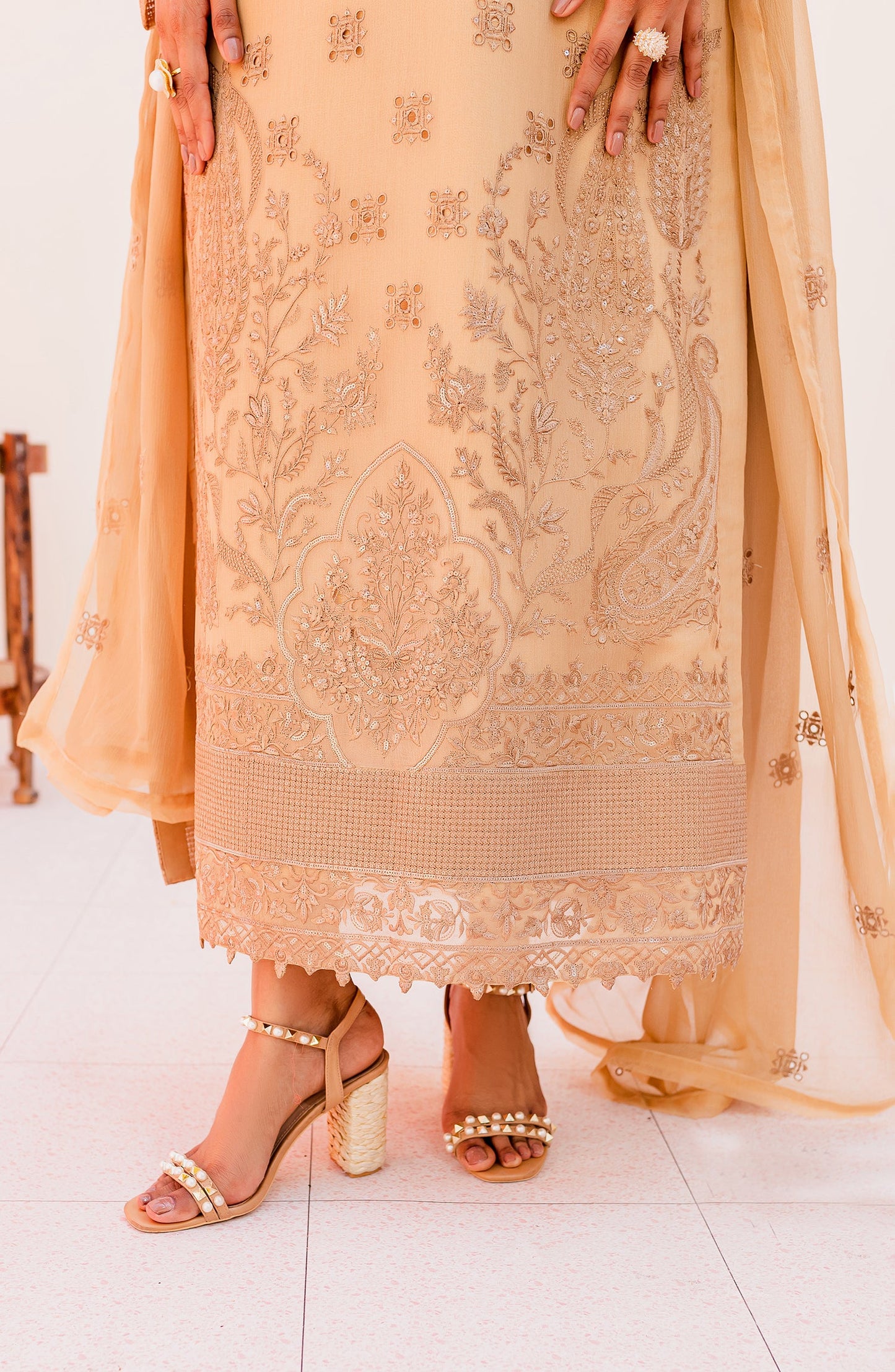 Luxury Chiffon Collection -DESERT DUST (QS23-501)