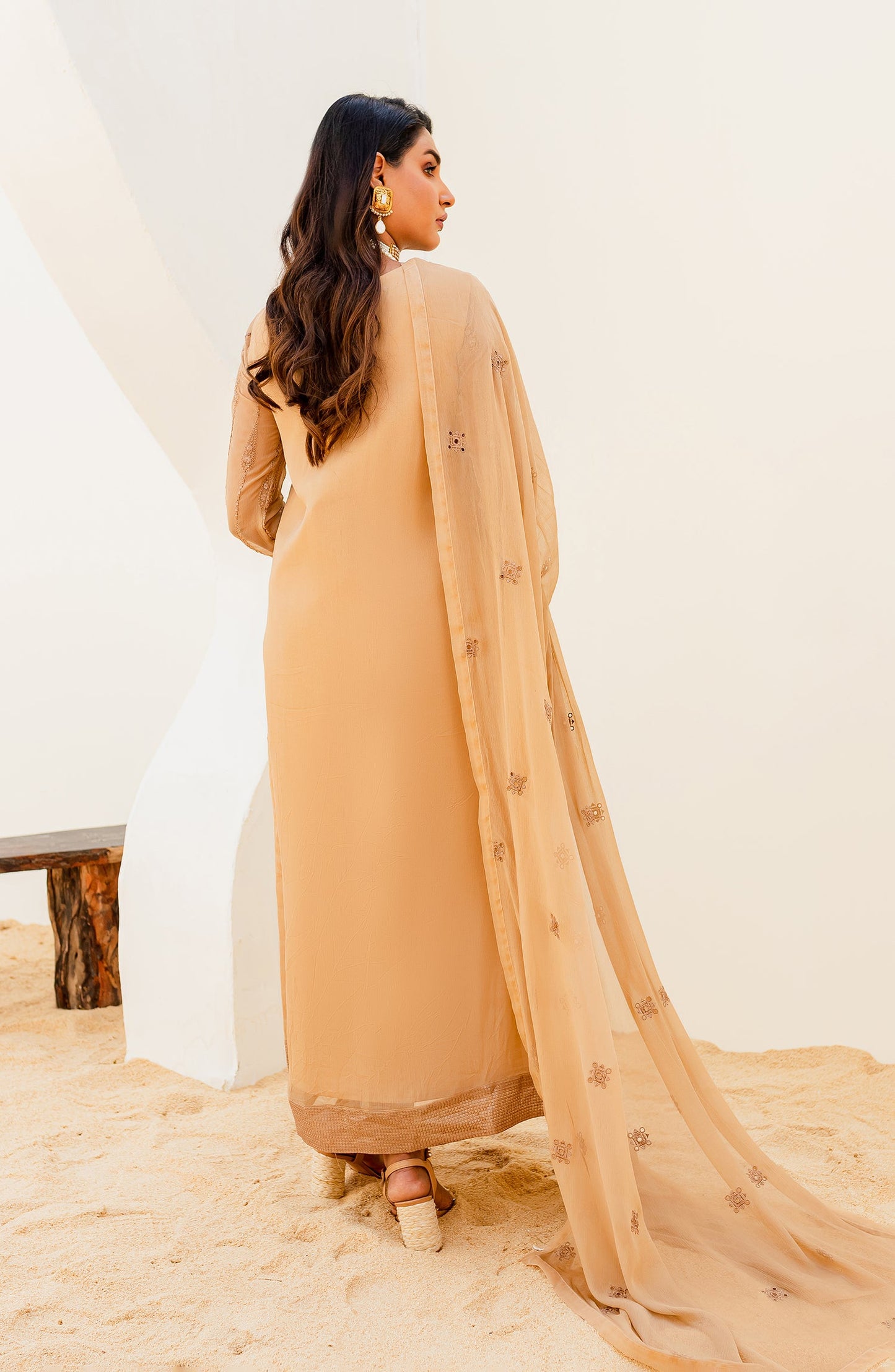 Luxury Chiffon Collection -DESERT DUST (QS23-501)