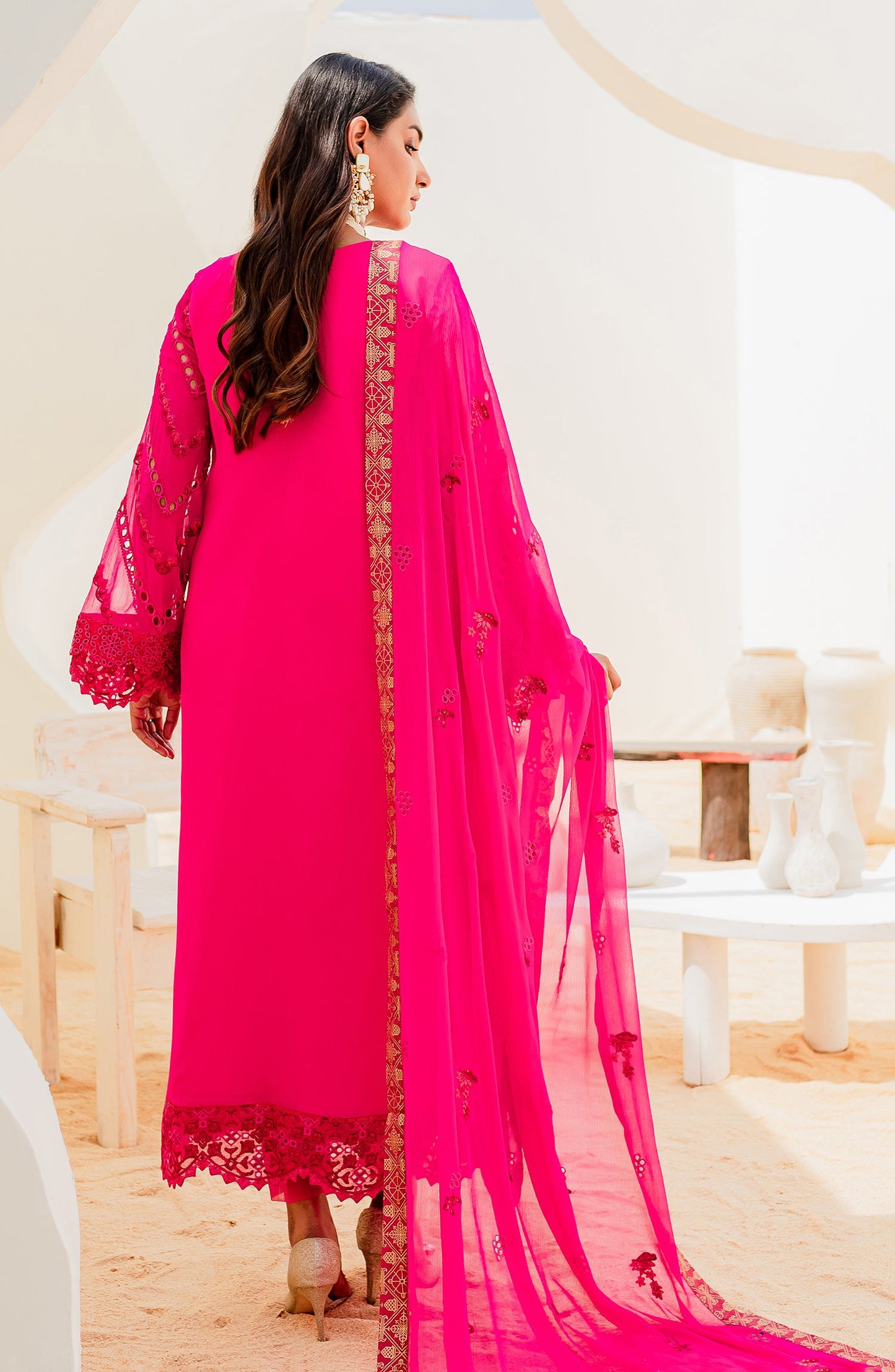 Luxury Chiffon Collection - BEETROOT PURPLE (QS23-503)