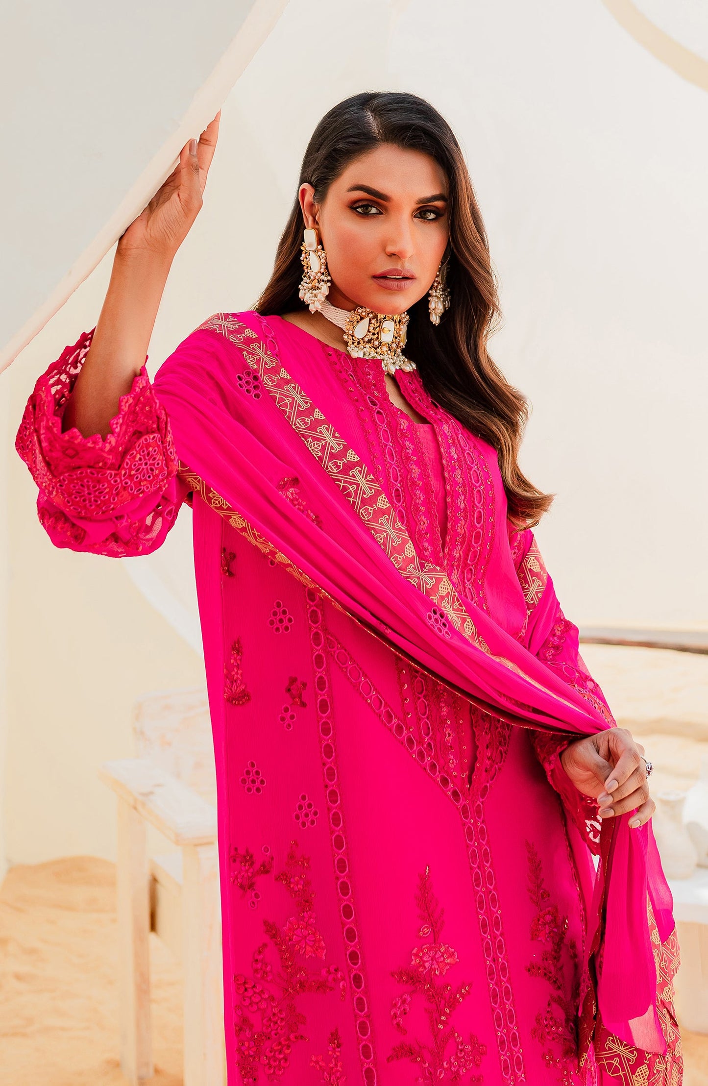 Luxury Chiffon Collection - BEETROOT PURPLE (QS23-503)