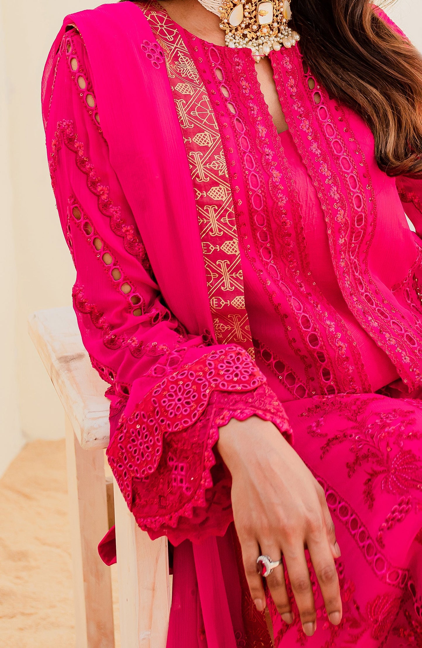 Luxury Chiffon Collection - BEETROOT PURPLE (QS23-503)