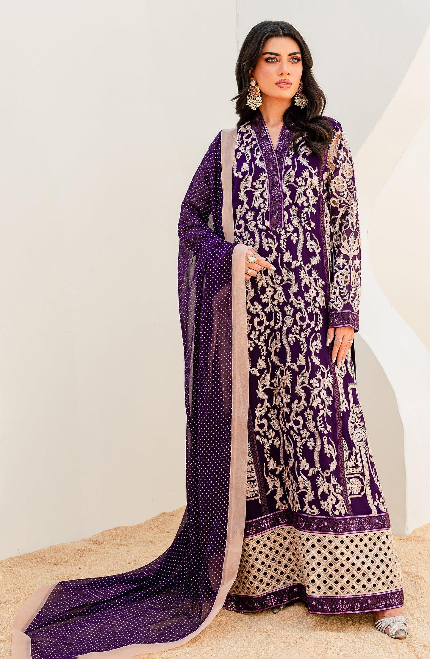 Luxury Chiffon Collection - PURPLE MAGIC (QS23-502)