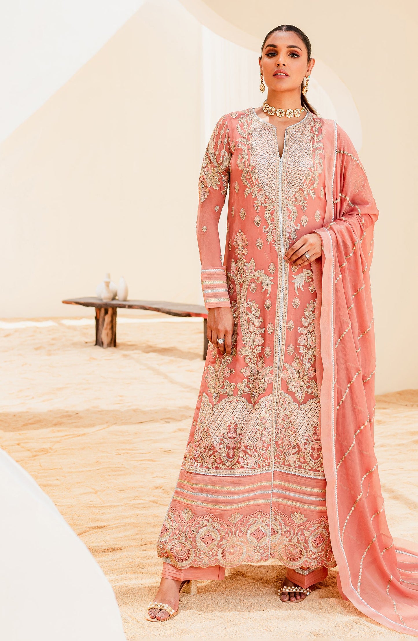 Luxury Chiffon Collection -BLUSH (QS23-509)