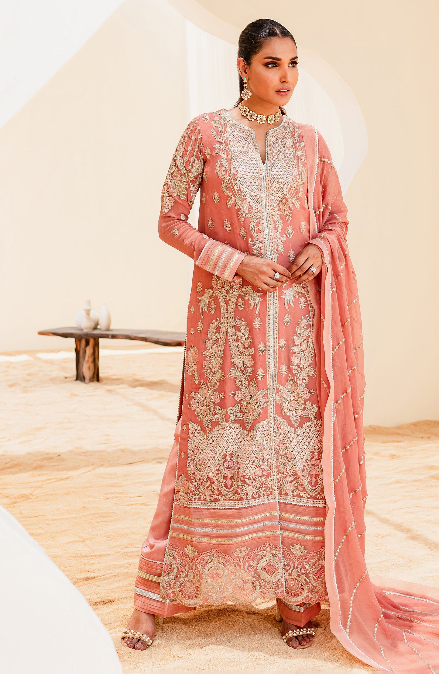 Luxury Chiffon Collection -BLUSH (QS23-509)