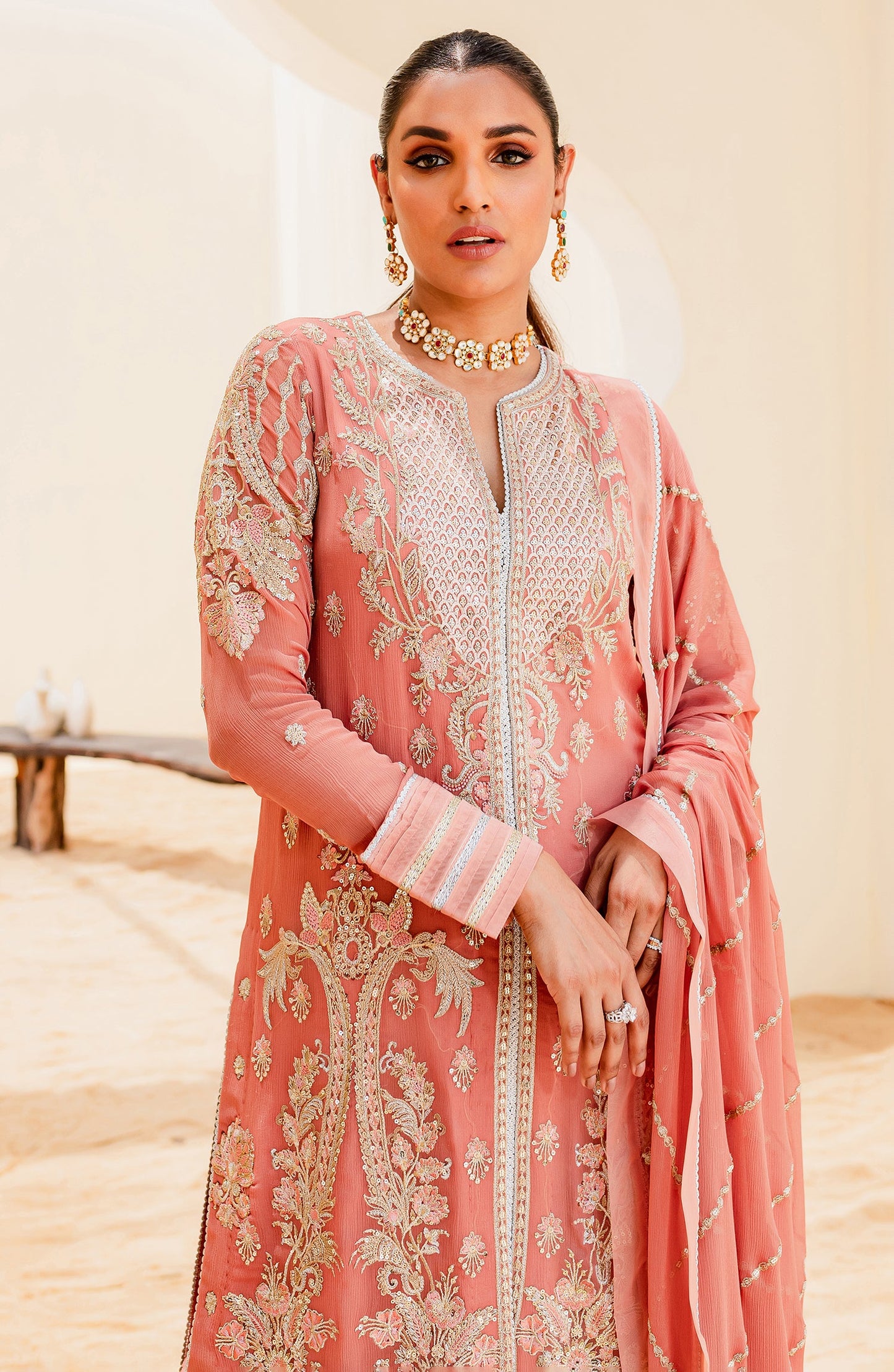 Luxury Chiffon Collection -BLUSH (QS23-509)