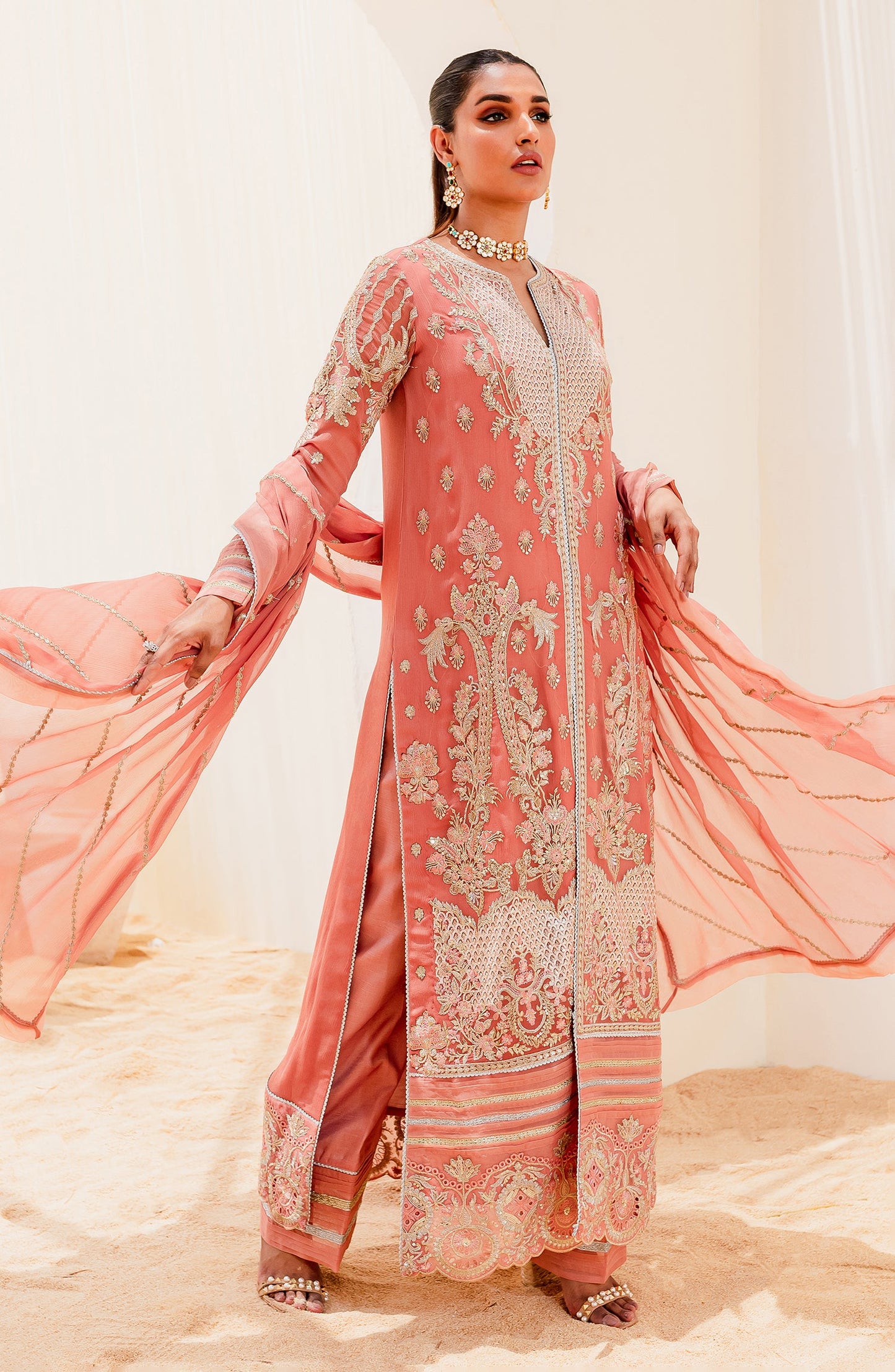 Luxury Chiffon Collection -BLUSH (QS23-509)