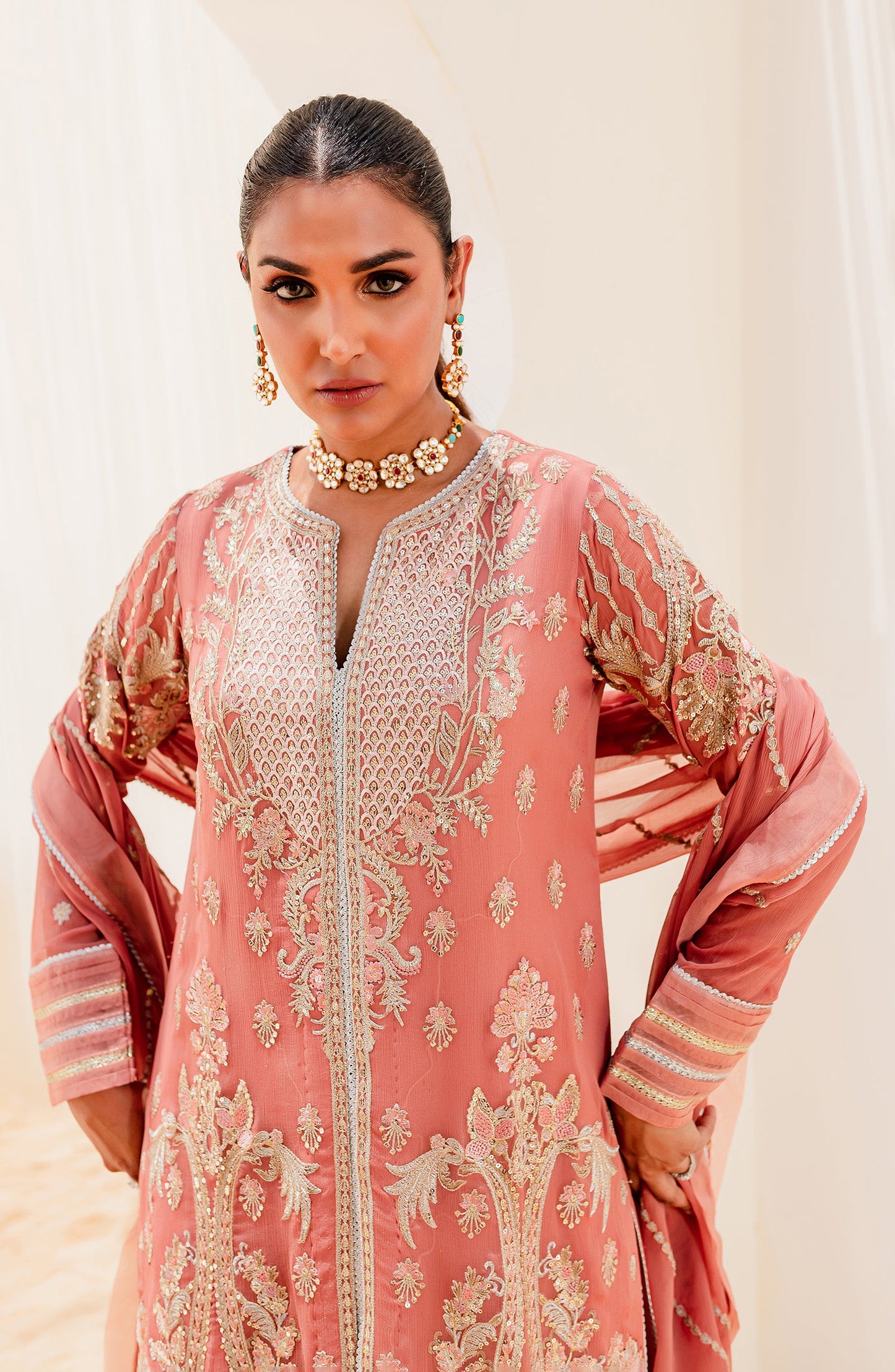 Luxury Chiffon Collection -BLUSH (QS23-509)