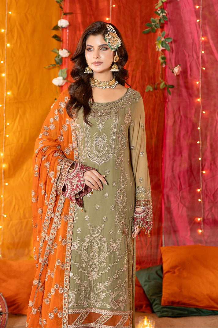 M-104 Noura - Shagun by Imrozia at #VogueClothingStudio