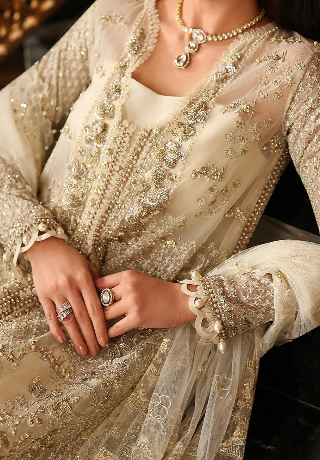 ESH-01 CELESTIA - STARDOM - FORMAL HANDWORK '25 by Elaf Premium at #VogueClothingStudio
