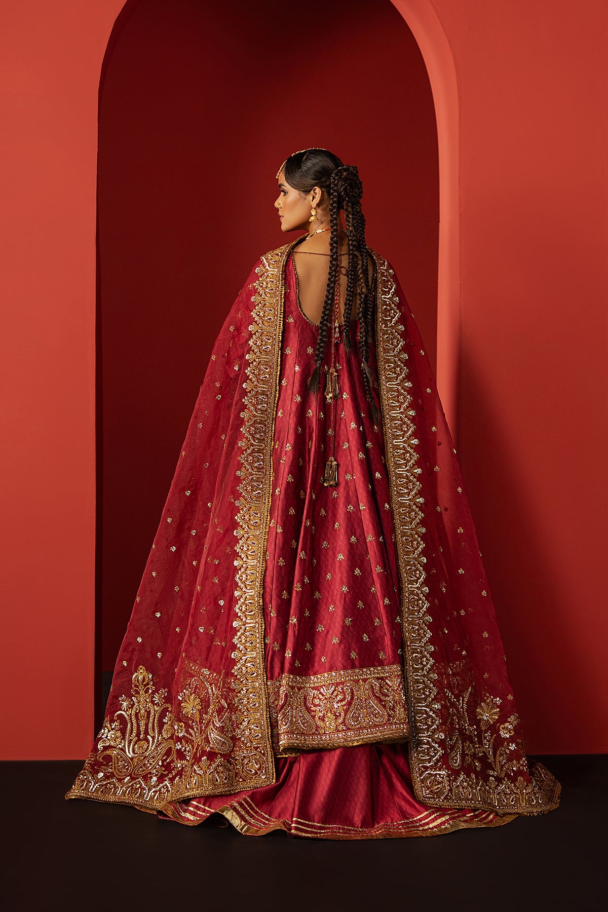 1103-Bahaar-DIVANI The Silk Edit. '25 by Afrozeh at #VogueClothingStudio