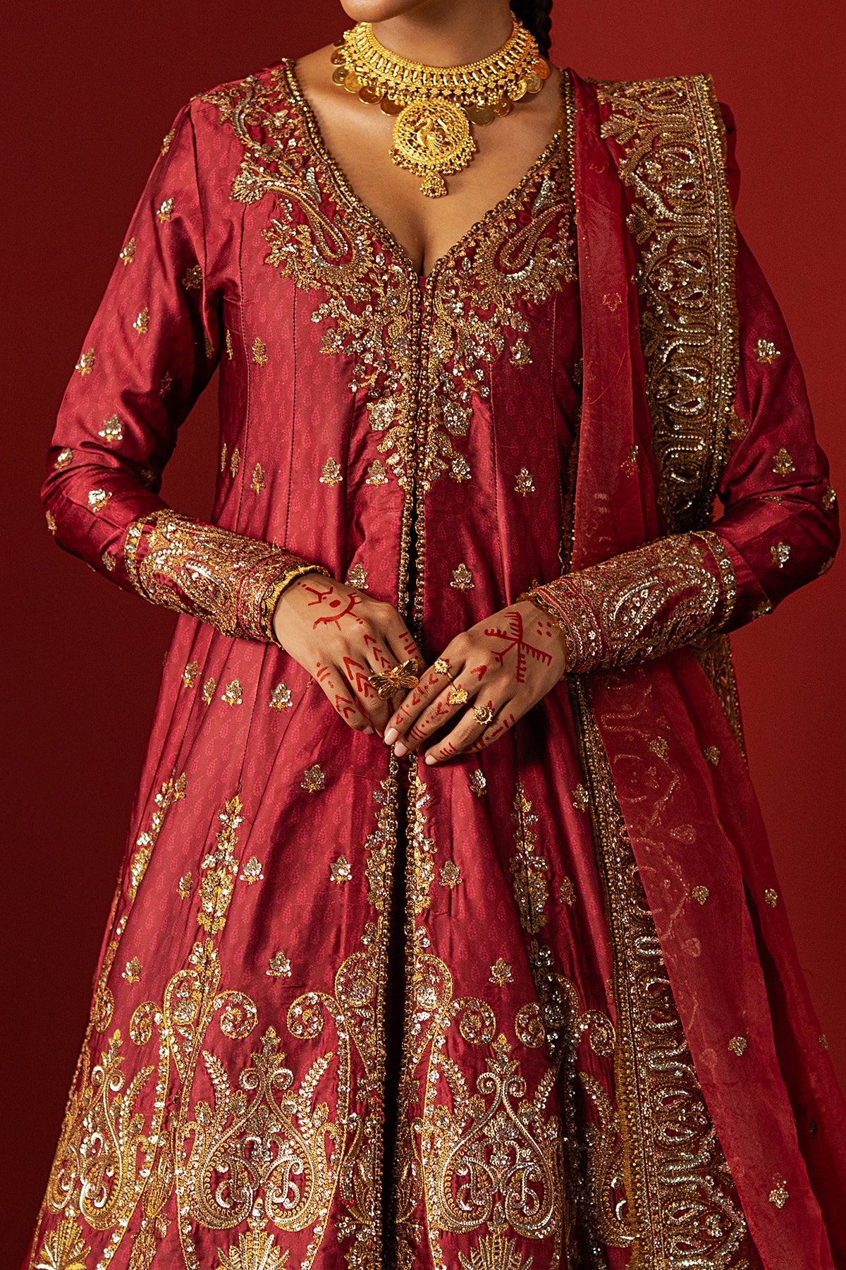 1103-Bahaar-DIVANI The Silk Edit. '25 by Afrozeh at #VogueClothingStudio
