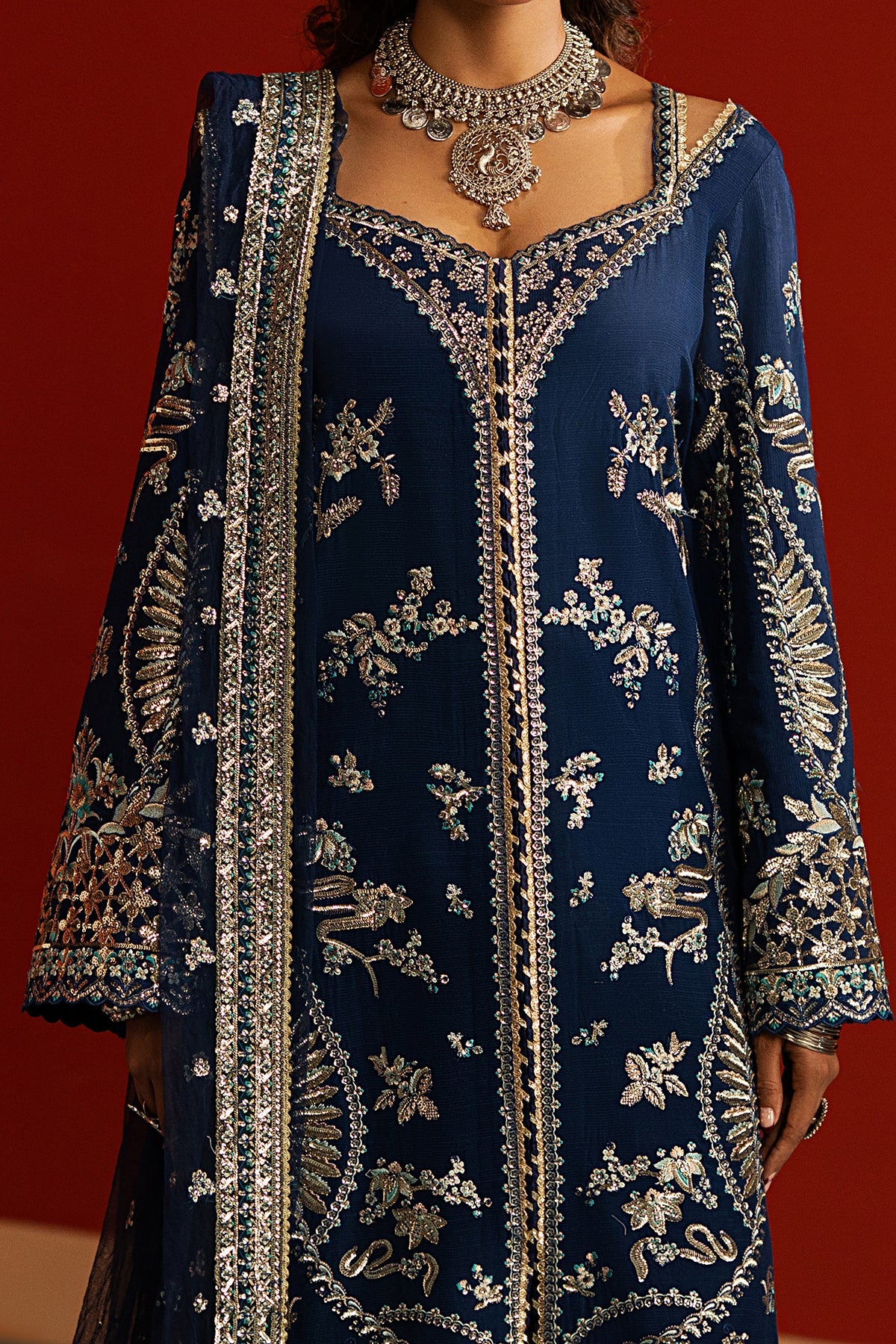 1106-Mahreen-DIVANI The Silk Edit. '25 by Afrozeh at #VogueClothingStudio