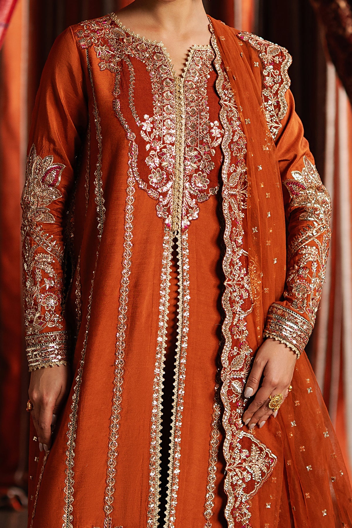 1104-Aafreen-DIVANI The Silk Edit. '25 by Afrozeh at #VogueClothingStudio