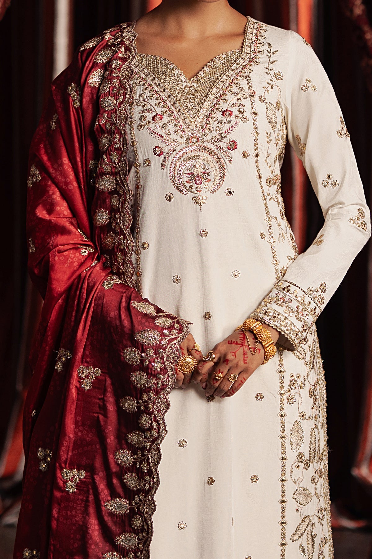 1101-Khuld-DIVANI The Silk Edit. '25 by Afrozeh at #VogueClothingStudio