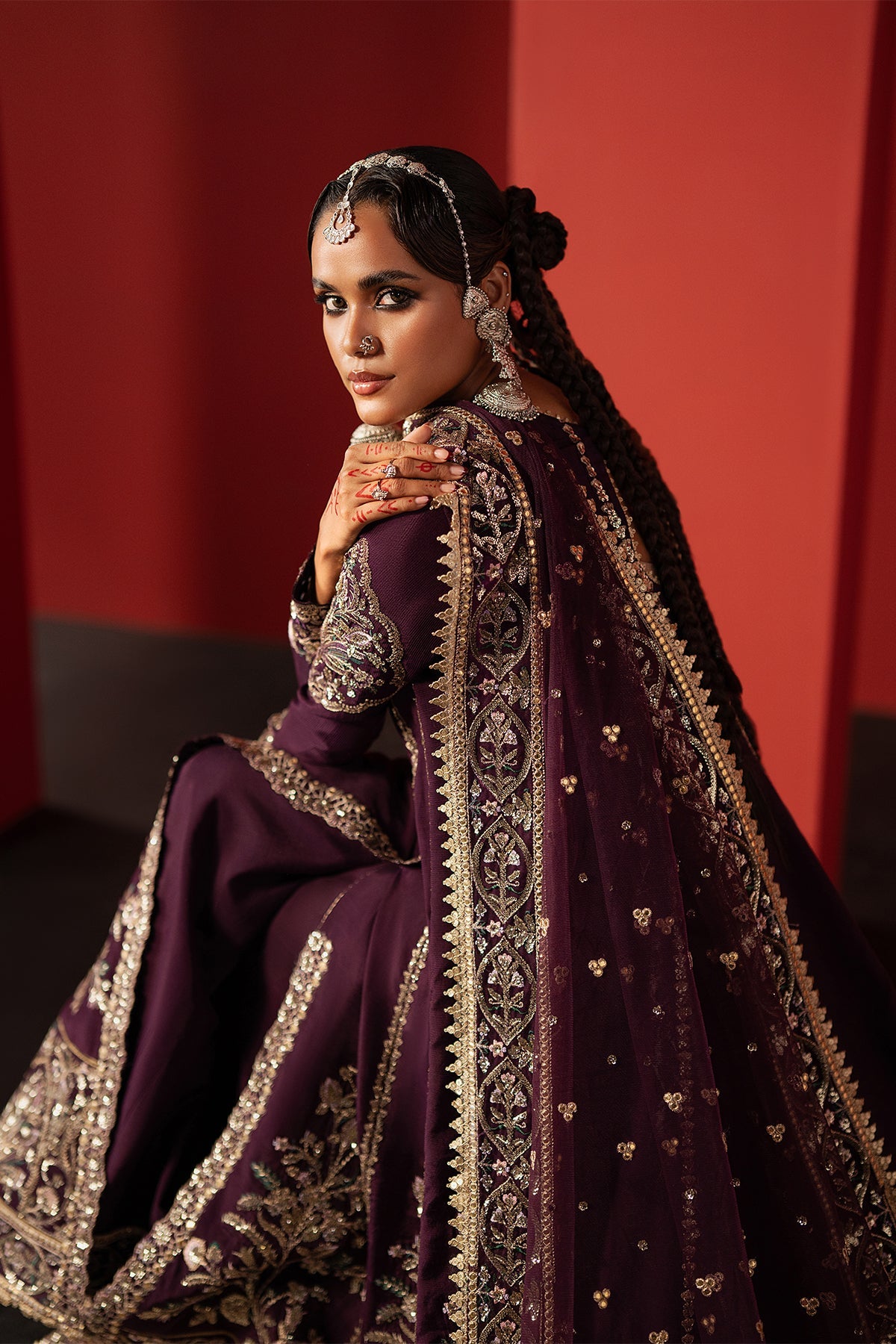 11010-Samarqand-DIVANI The Silk Edit. '25 by Afrozeh at #VogueClothingStudio
