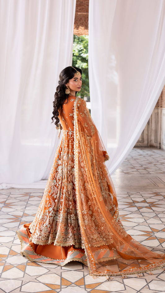 Saffron - Ember Festive Collection by Aylin at #VogueClothingStudio
