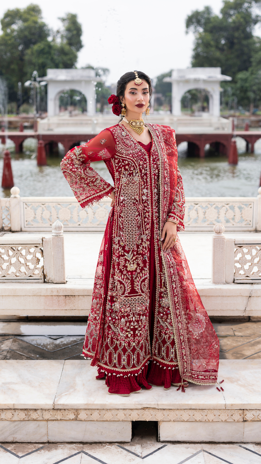 Scarlet - Ember Festive Collection by Aylin at #VogueClothingStudio