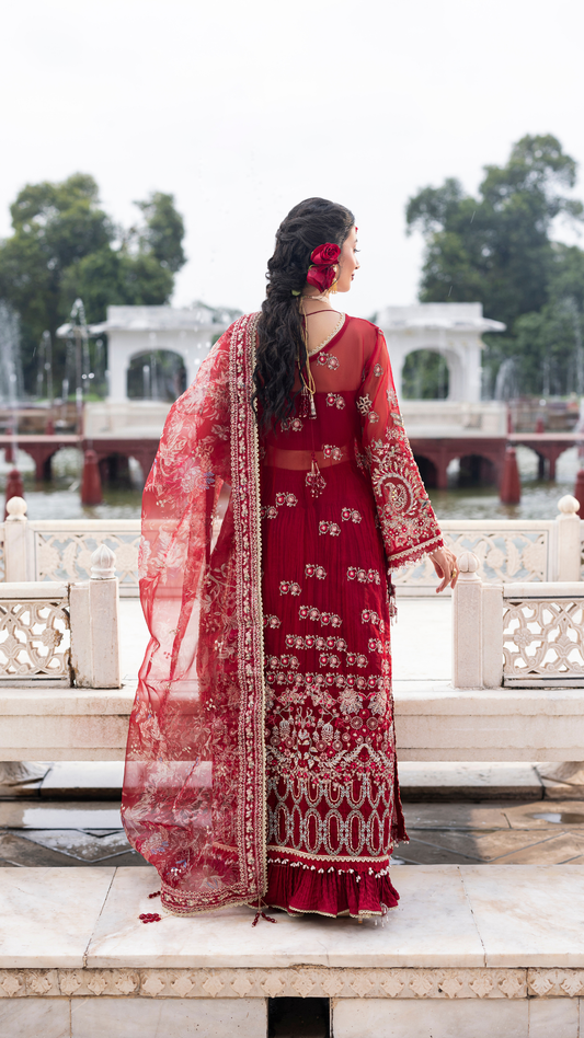Scarlet - Ember Festive Collection by Aylin at #VogueClothingStudio
