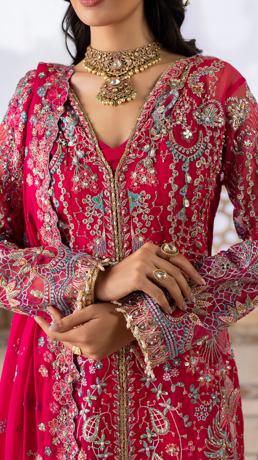 Fuchsia - Ember Festive Collection by Aylin at #VogueClothingStudio