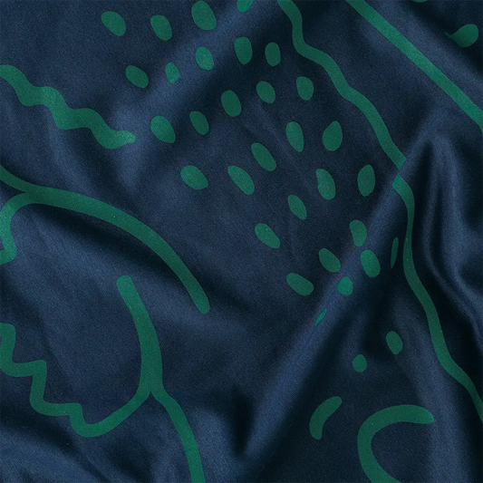 Baby Bed Throw Blue Croco Bed Basics HOMBEDSLE 