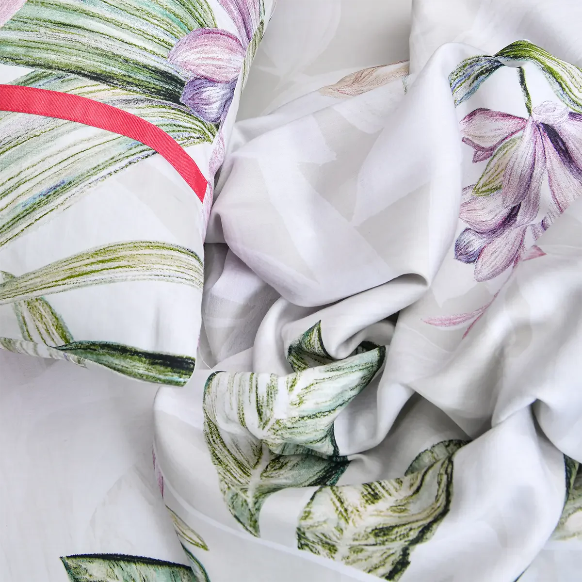 BED SET FLORAL SERENITY - KING PRINTED RANGE 180 TC HOMBEDCLU 