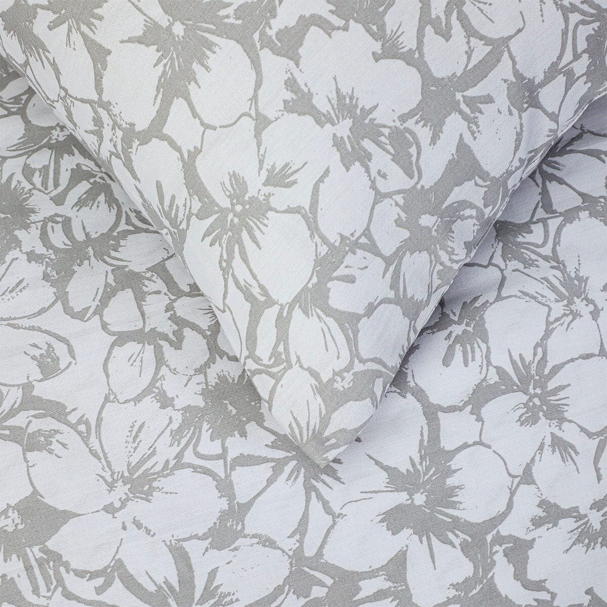 BED SET GREY HANRONGEA- King Luxury Bedding HOMBEDCLU 