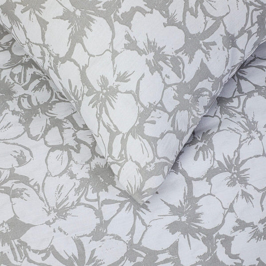 BED SET GREY HANRONGEA- King Luxury Bedding HOMBEDCLU 