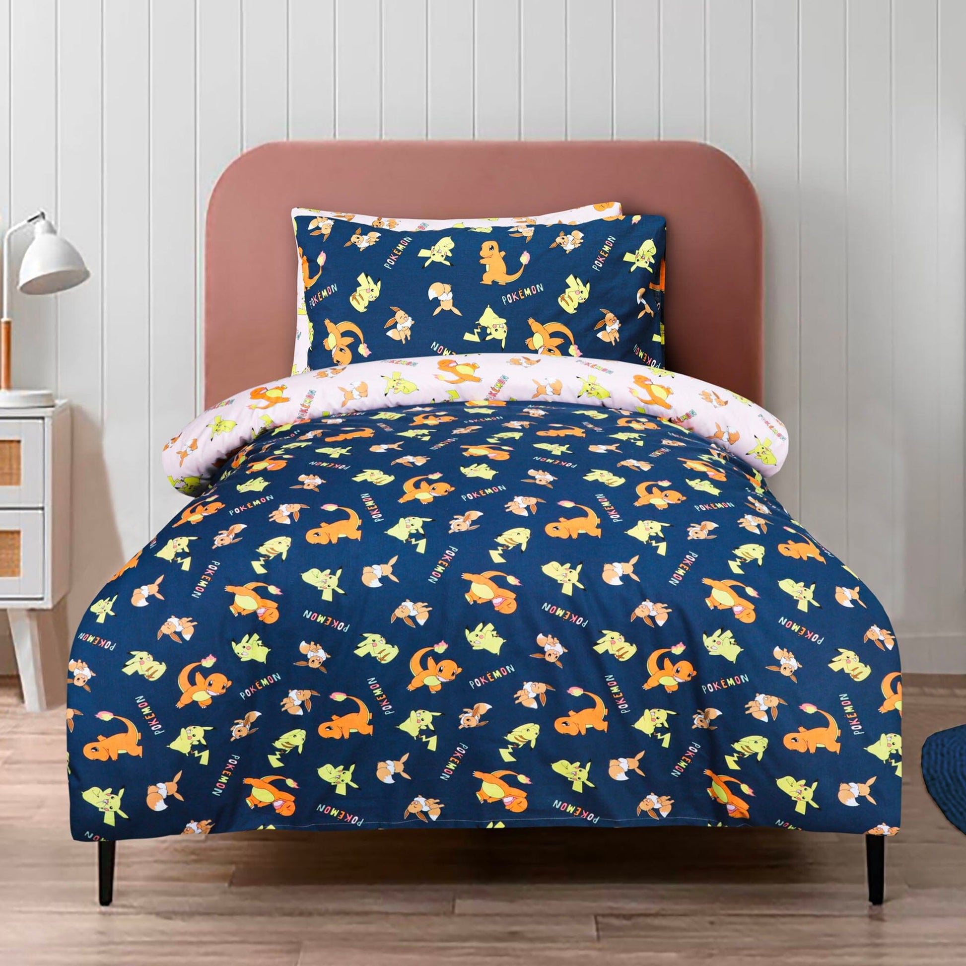 BED SET PICKACHU - Single PRINTED RANGE 180 TC HOMBEDROO 