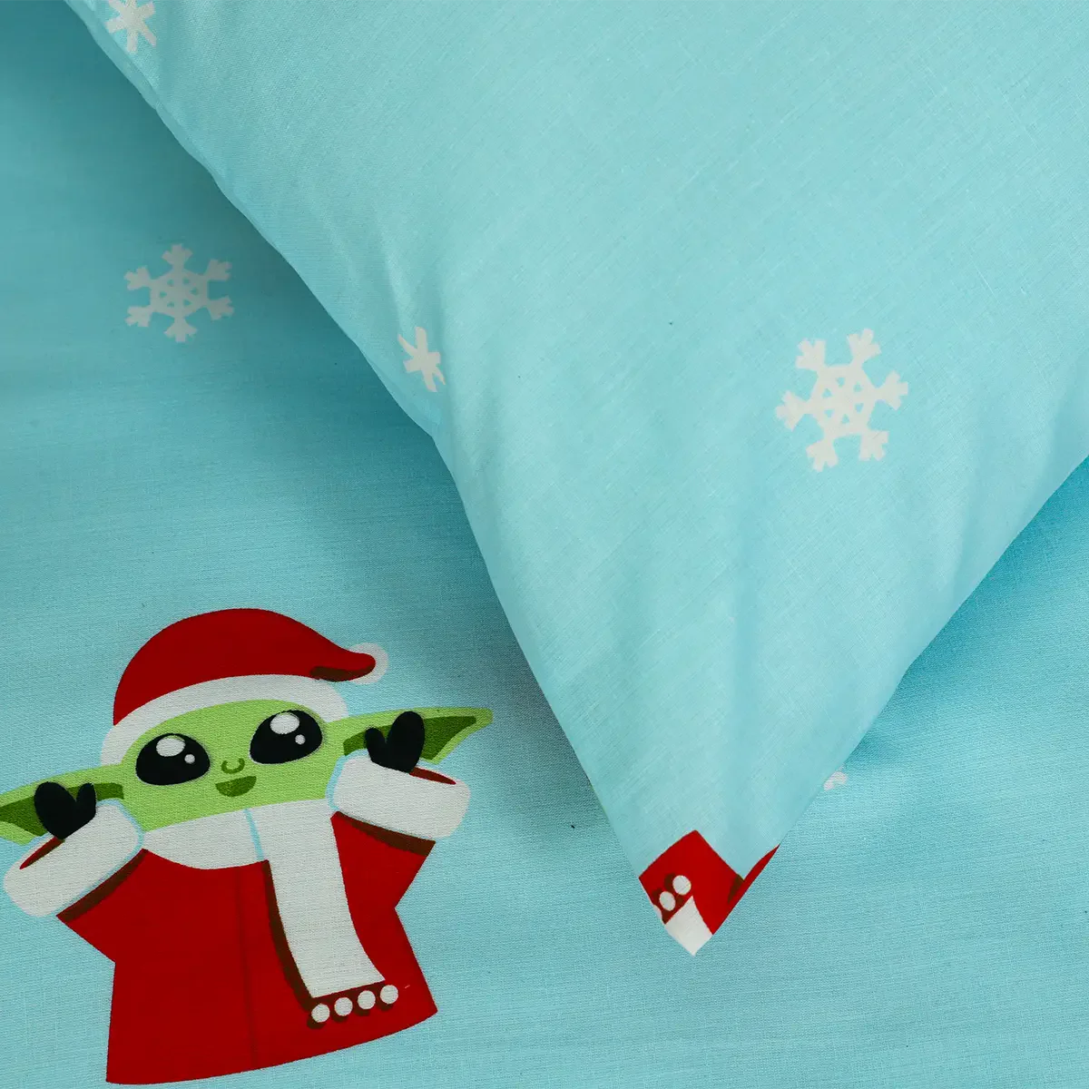 BED SHEET COSMIC CLAUS - KING Printed Range 144 TC HOMBEDROO 