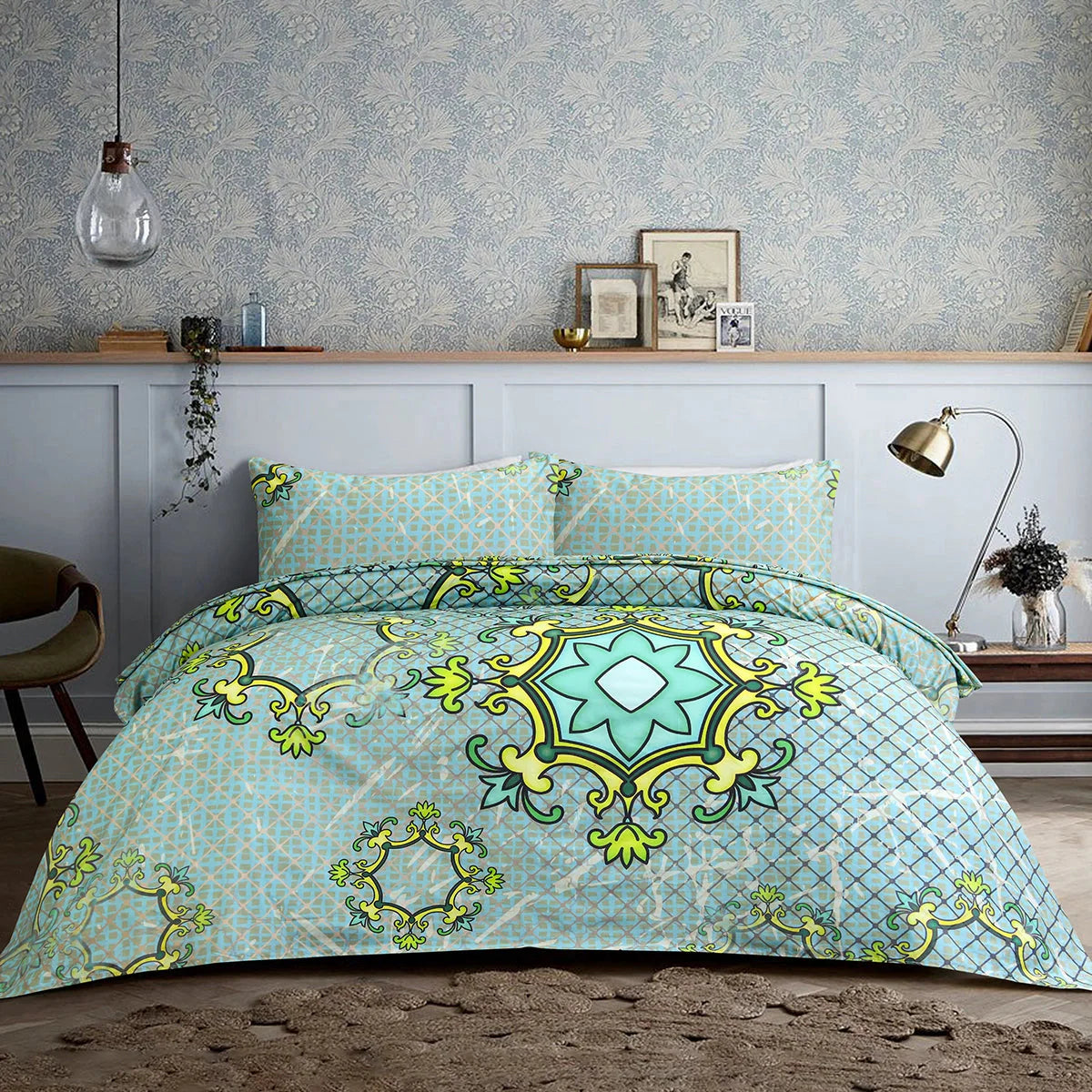 Bed Sheet Queen Relish Mandala Are Home Collection HOMBEDCLU 