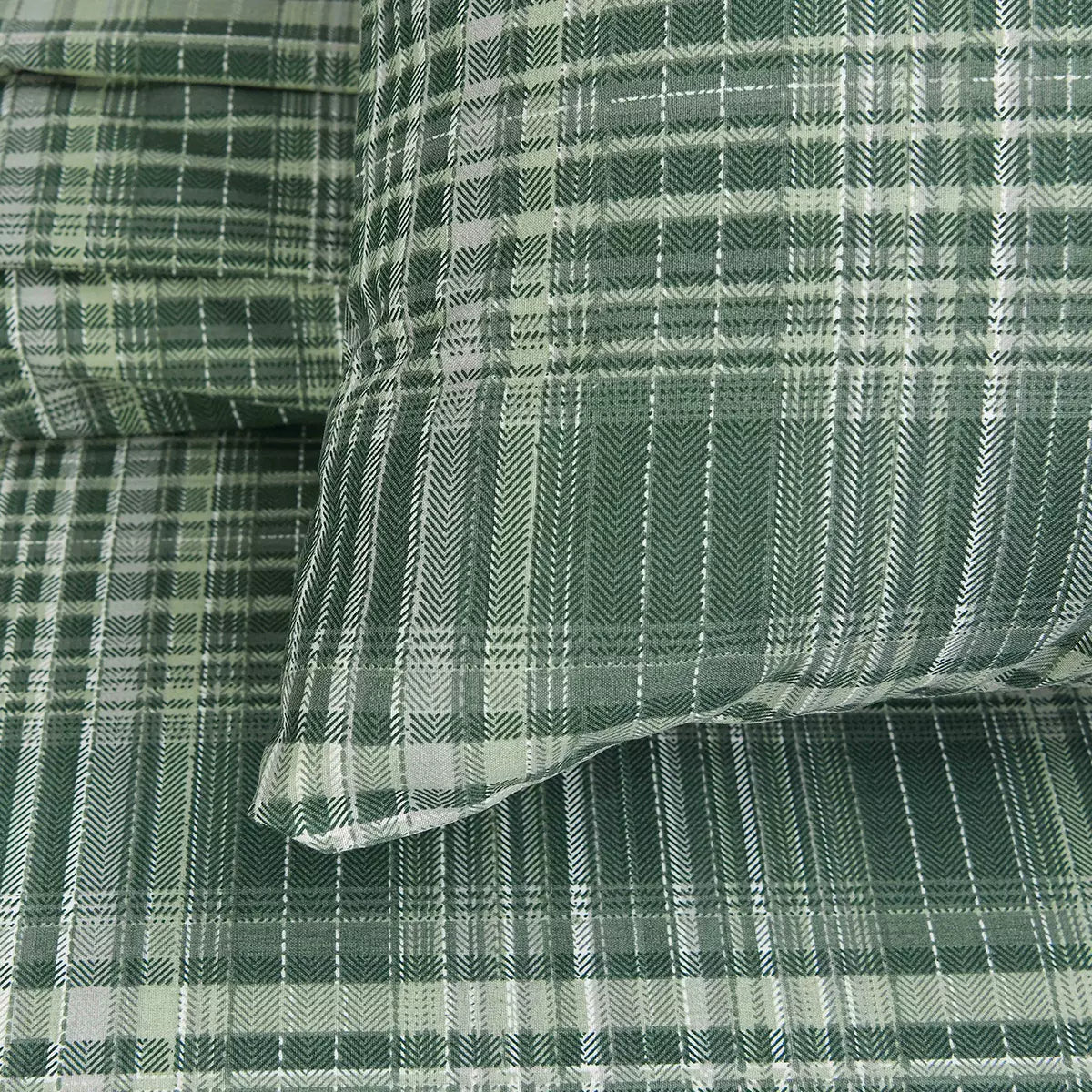 BED SHEET R2G GREEN OAK-Single Bedding HOMBEDROO 
