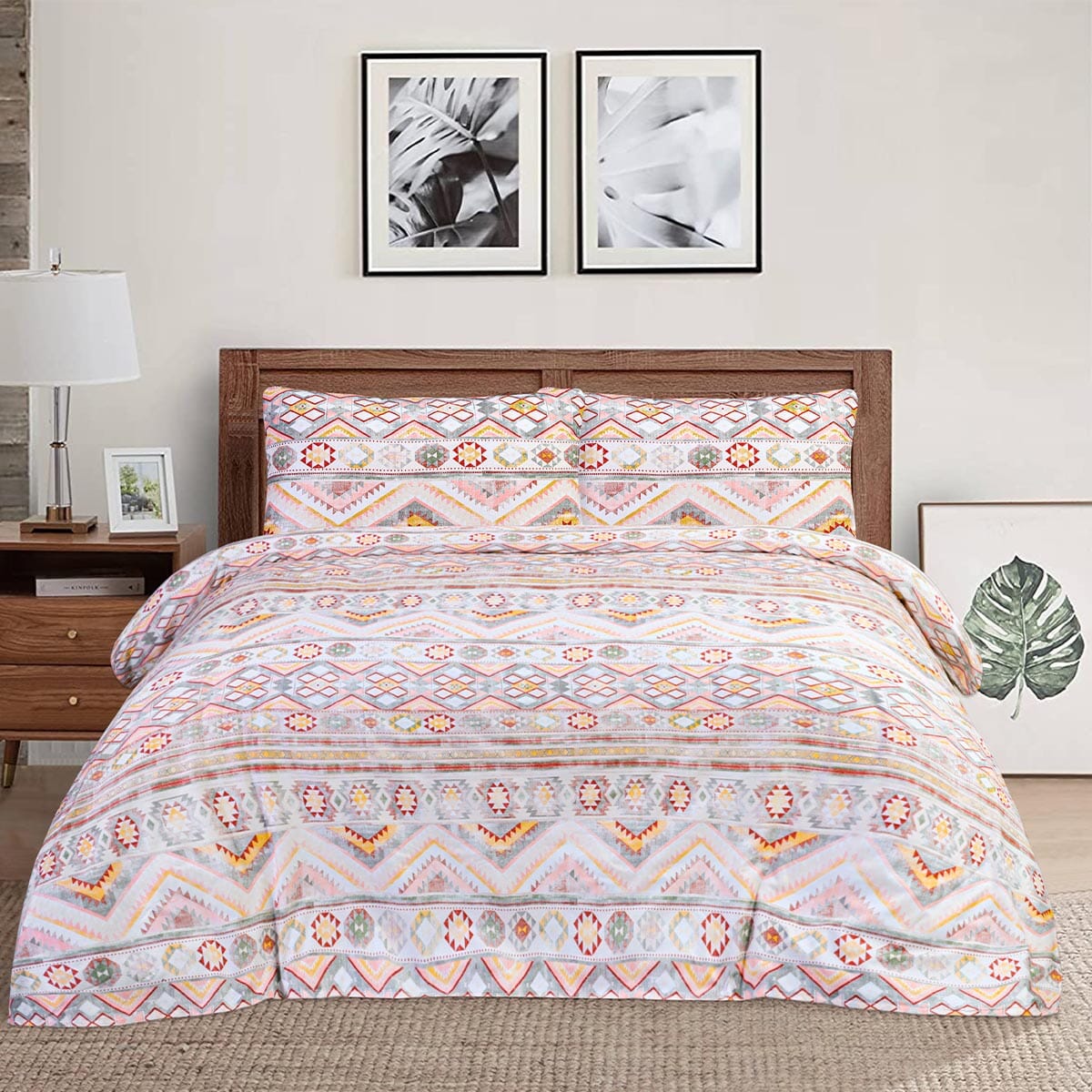 BED SHEET TRIBAL STREAK-Queen Home HOMBEDCLU 
