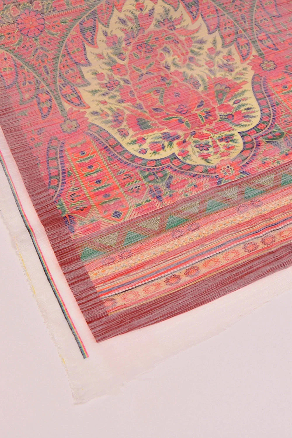 Cotton Net Dupatta KOE-1891 Embroidered KHAS STORES 