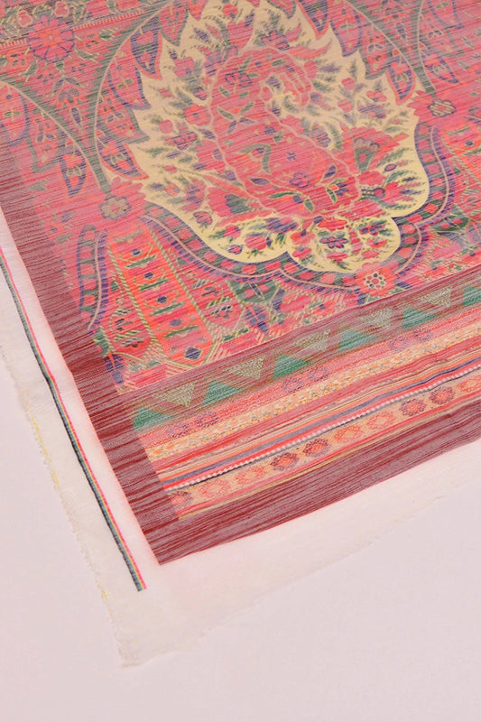 Cotton Net Dupatta KOE-1891 Embroidered KHAS STORES 