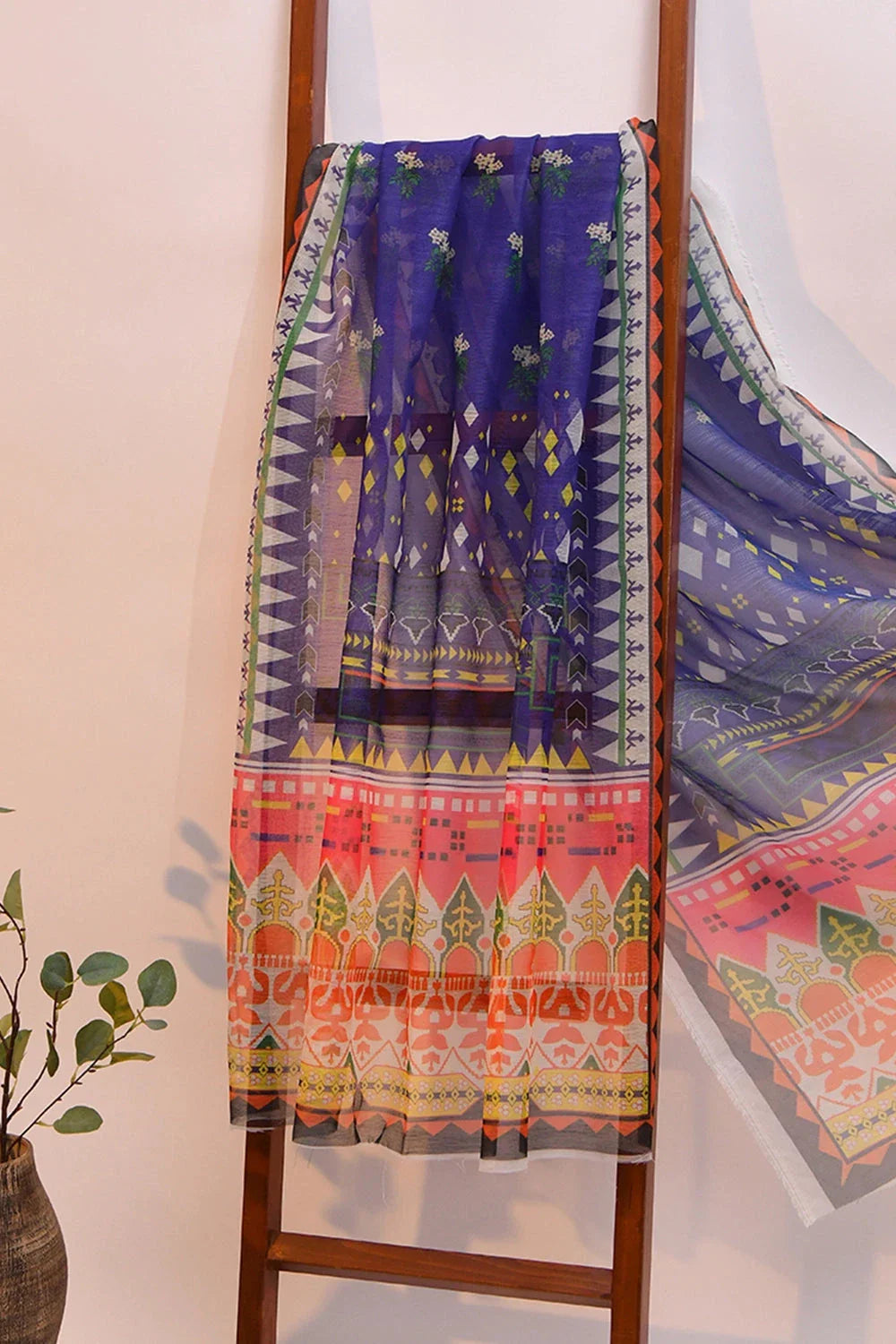 Cotton Net Dupatta KOE-2169 Embroidered KHAS STORES 