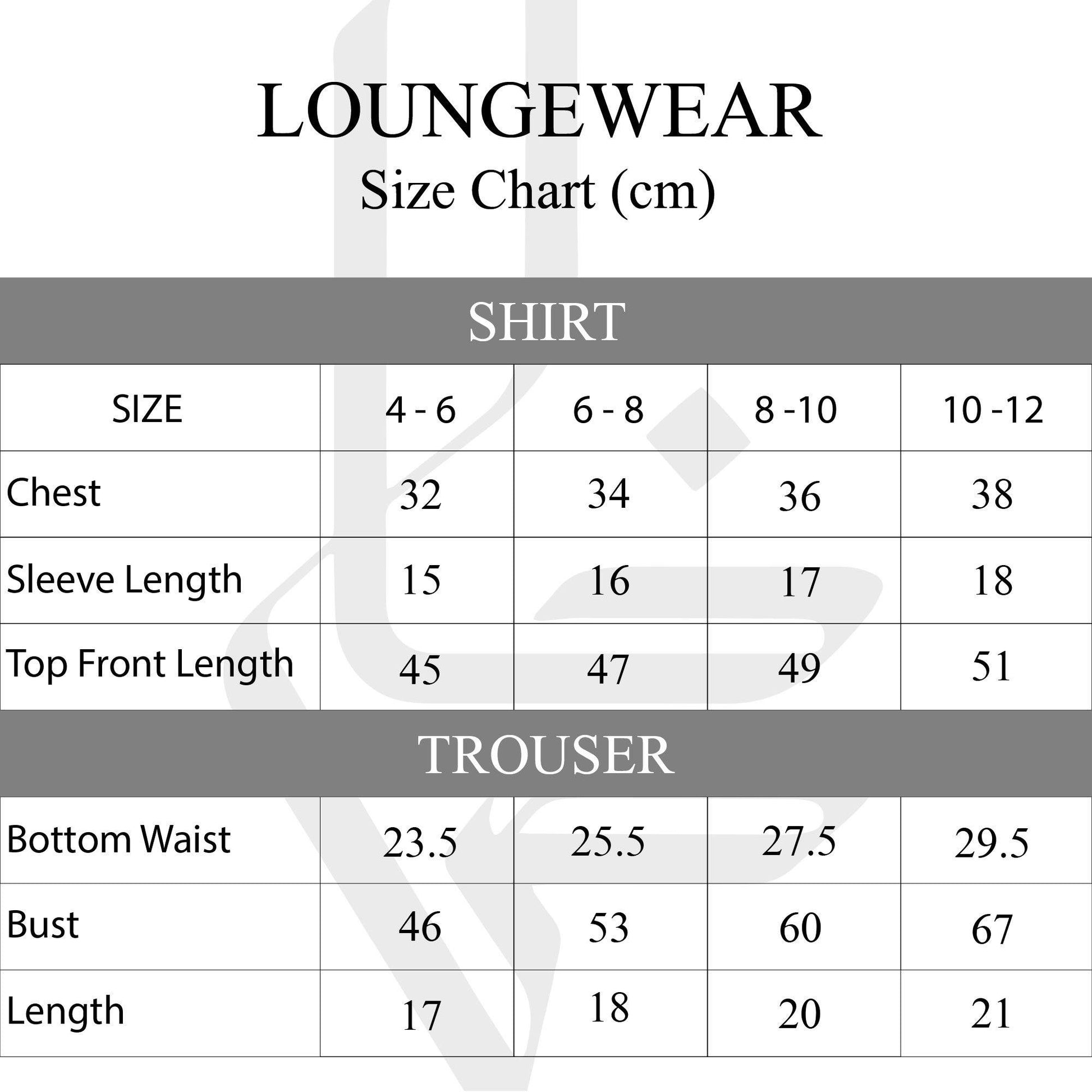 GIRLS COTTON LOUNGEWEAR LW-007 LOUNGEWEAR FASSTIGIR 