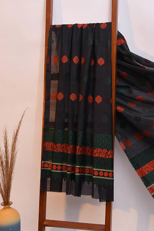 Jacquard Dupatta KJE-2236 Embroidered KHAS STORES 