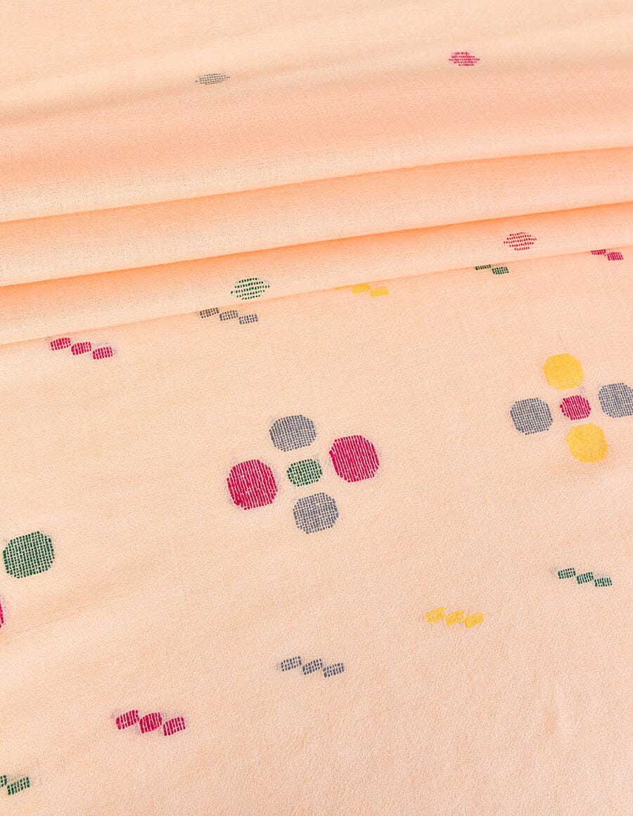 Khaddi Embroidered Shawl-5 Pink Apparel & Accessories KHAS STORES 