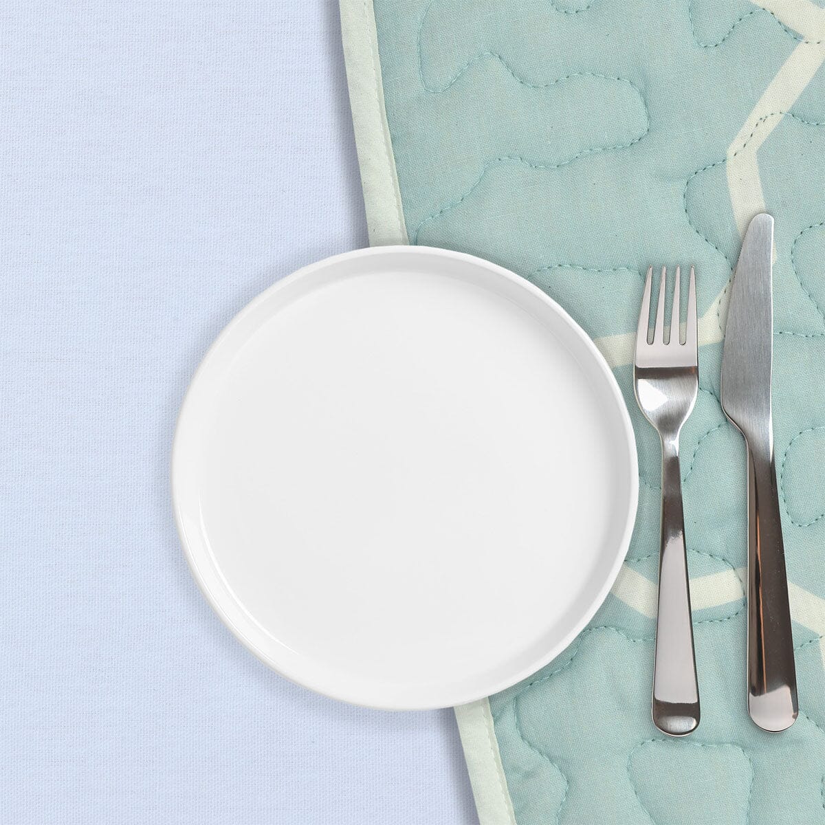 Kitchen Linen STEPPEN CYAN Kitchen Accessories HOMKITLIN Table Runner 