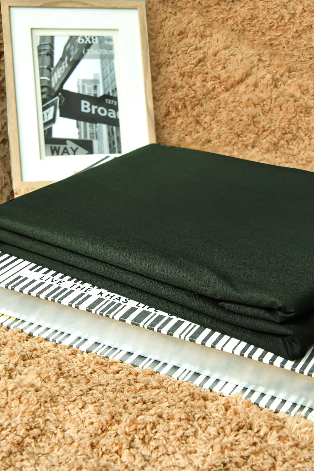 MENS UNSTITCHED SUIT SUMMER SUPERRIOR D-Green KHAS STORES 