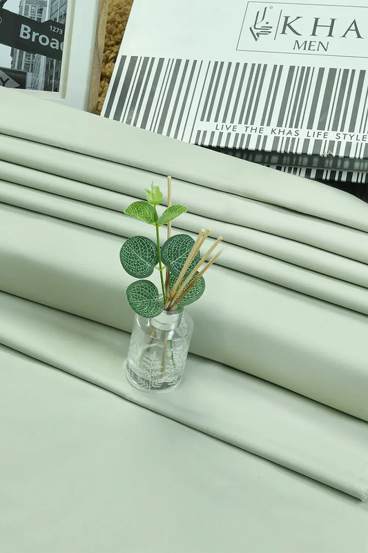 MENS UNSTITCHED SUIT SUMMER SUPERRIOR SEA GREEN KHAS STORES 