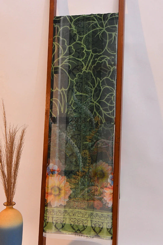 Organza Dupatta KCC-1472 Embroidered KHAS STORES 