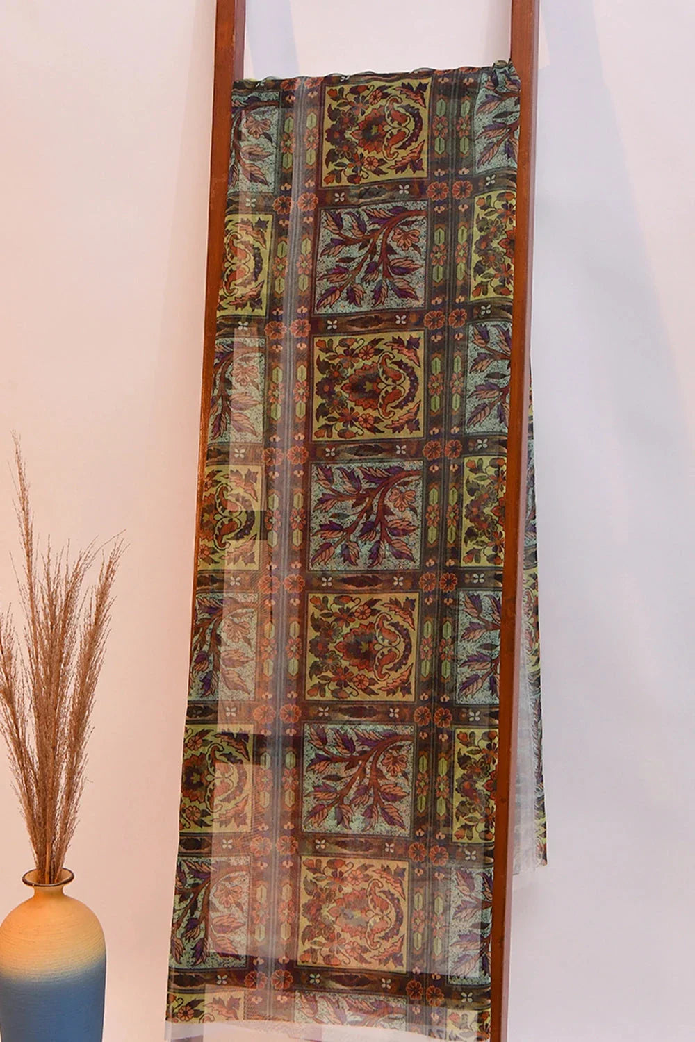 Organza Dupatta KCC-1474 Embroidered KHAS STORES 