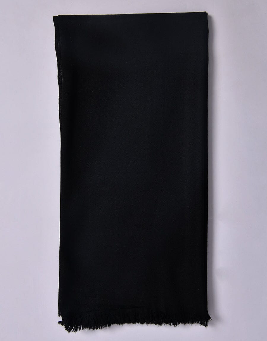 PASHMINA SHAWL-Black Apparel & Accessories KHAS STORES 